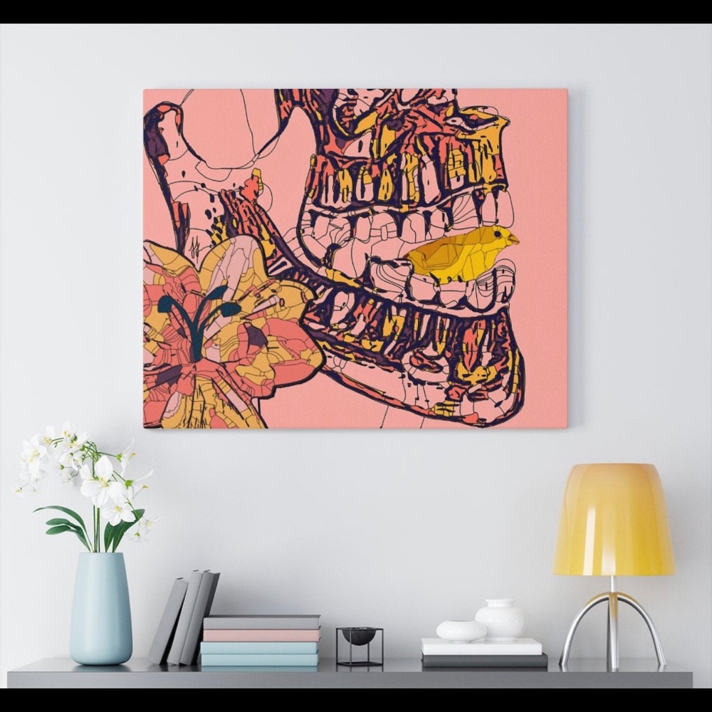The Bird Cage - Abstract Wall Art